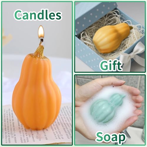 Pumpkin Candle Mold