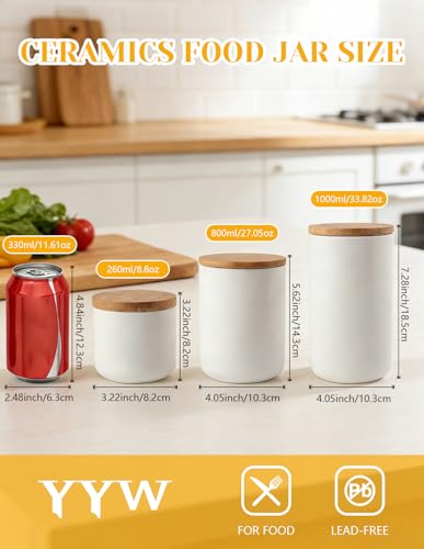 Ceramic Food Storage Containers with Lids