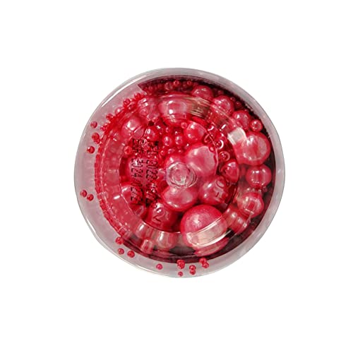 Edible Red Sugar Pearls Candy Sprinkles 120G (4.23 Ounce)