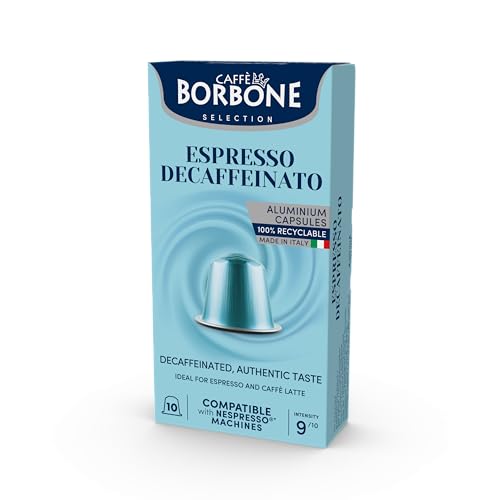 Decaffeinated Aluminum Capsules Compatible with Nespresso Original Machines (100 Count)