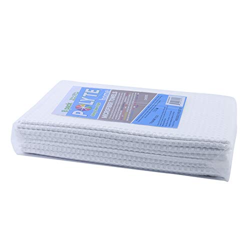 380 GSM Microfiber Waffle Kitchen Dish Tea Towel (8 Count)