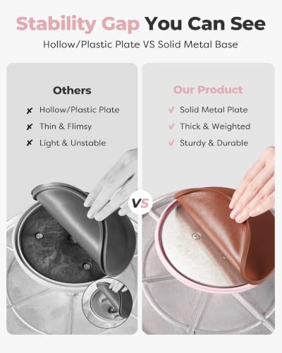 Aluminum Cake Stand Turntable for Party