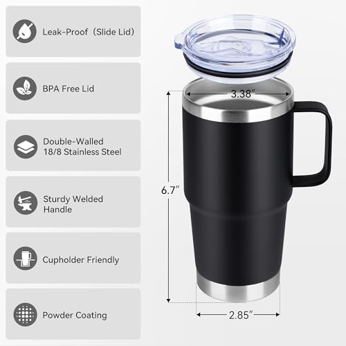 20oz Tumbler Bulk with Lid (12 Count)