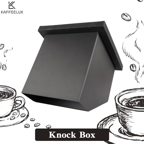 Stainless Steel Espresso Coffee Ground Knock Box Chute