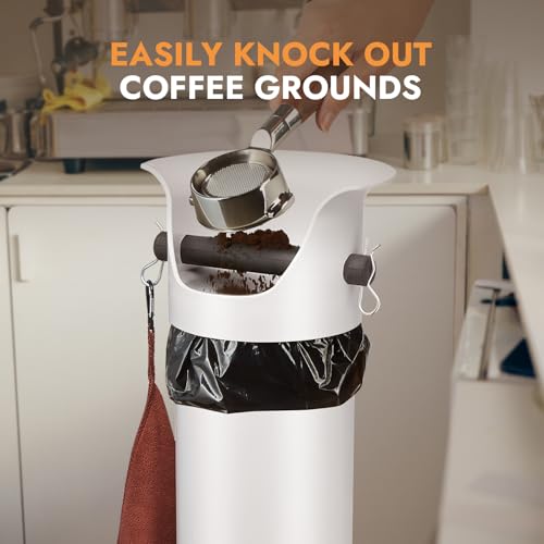 Espresso Coffee Knock Box with Garbage Bags