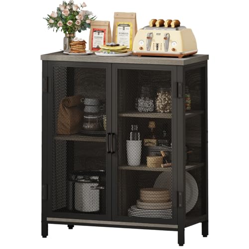 Small Coffee Bar Cabinet with Storage