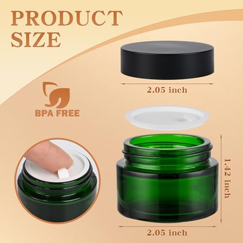 Glass Jars with Lids (24 Count)