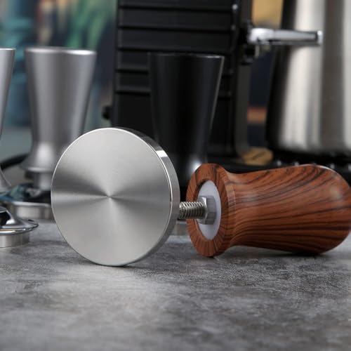53mm Spring Loaded Coffee Tamper Stirrer Set