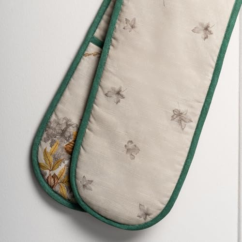Double Oven Mitts 100% Cotton Double Oven Glove