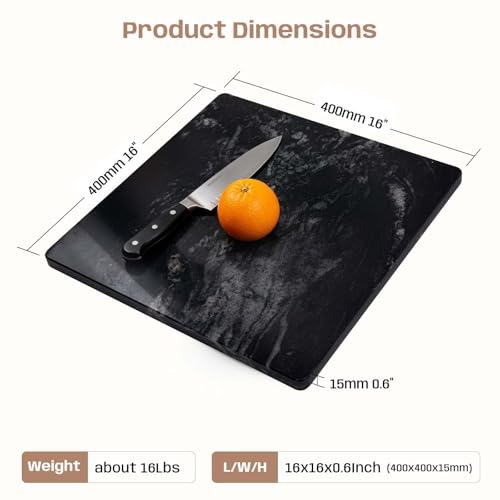 Black Marble Cutting Board