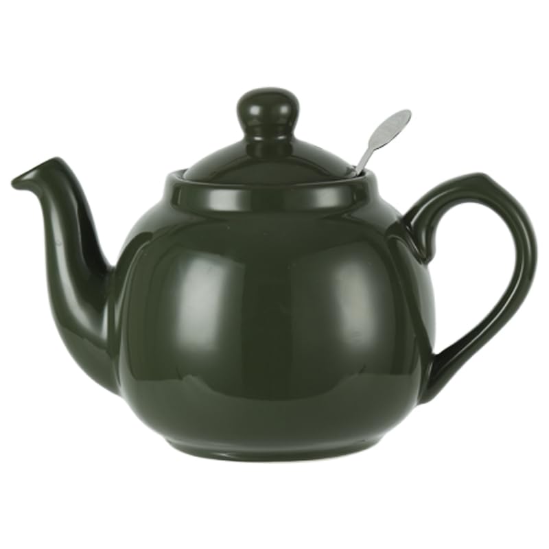 Farmhouse 4 Cup Ceramic Teapot with Removable Infuser and Lid