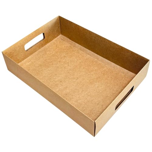 12 Pack 13" X 9" X 3" Brown Blyss Cookie Crate