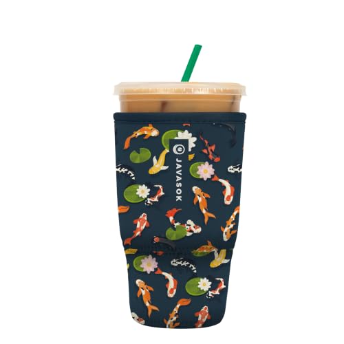 JavaSok Iced Coffee & Cold Soda Insulated Neoprene Cup Sleeve