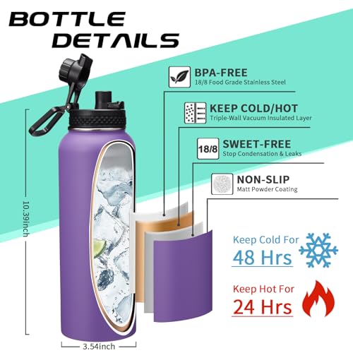 40oz Vacuum Stainless (9 Count)