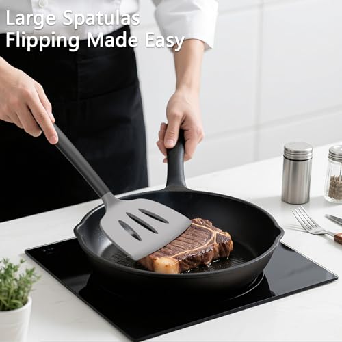 3 Pack Silicone Spatula Set (3 Count)