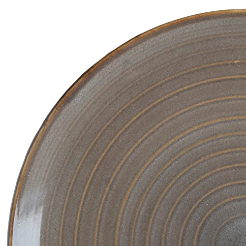 16 Piece Dreamweaver Double Bowl Terracotta Reactive Dinnerware Set