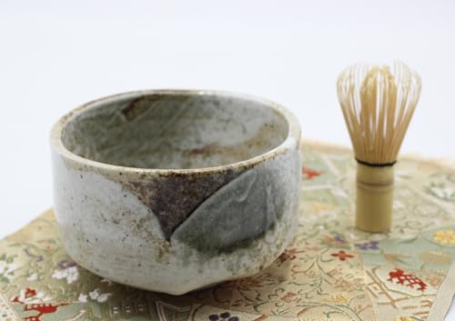 Japanese Traditional Handcrafted Mino Matcha Chawan Tea Bowl Cup Ceremony Tableware Pottery