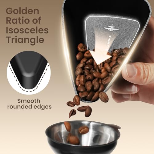 Coffee Bean Dosing Cup and RDT Spray Bottle Set (2 Count)