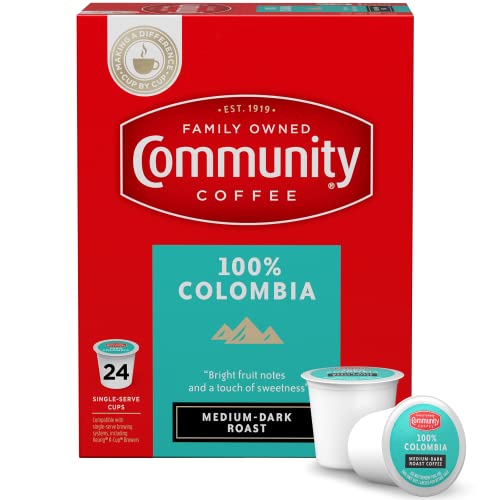 100% Colombia 24 Count Coffee Pods