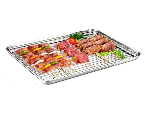 Baking Sheet with Cooling Rack Set