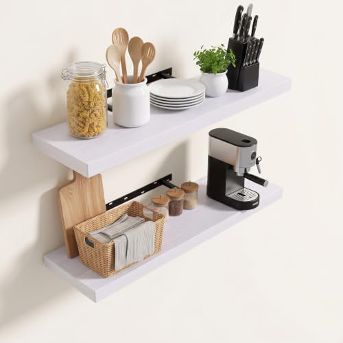 Floating Wall Shelves (2 Count)