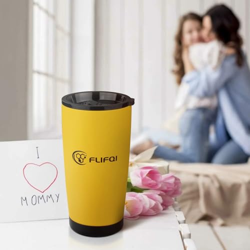 20oz Tumbler with Lid Double Wall Vacuum Insulated Travel Coffee Mug Stainless Steel Thermal Cup Powder Coated Sturdy Coffee Tumbler Gift for Hot and Cold Beverage