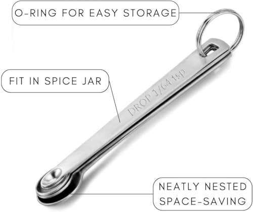 2 Pack Teaspoon Measuring Spoons (2 Count)