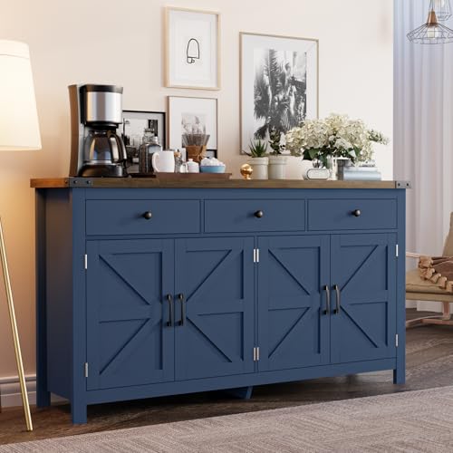 63" Sideboard Buffet Cabinet with Storage