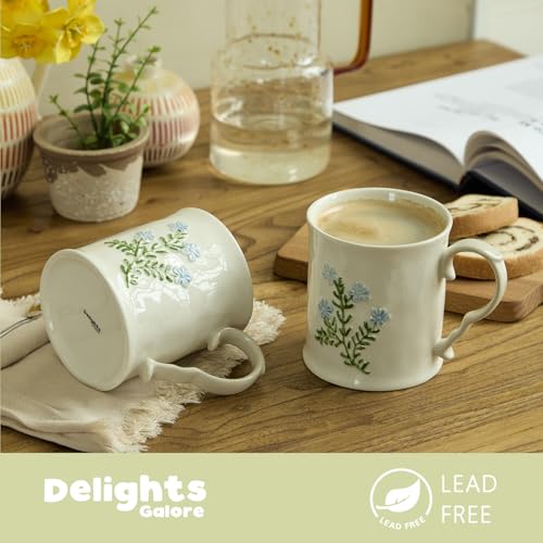 Artistic Lavender pattern Ceramic Coffee Mug