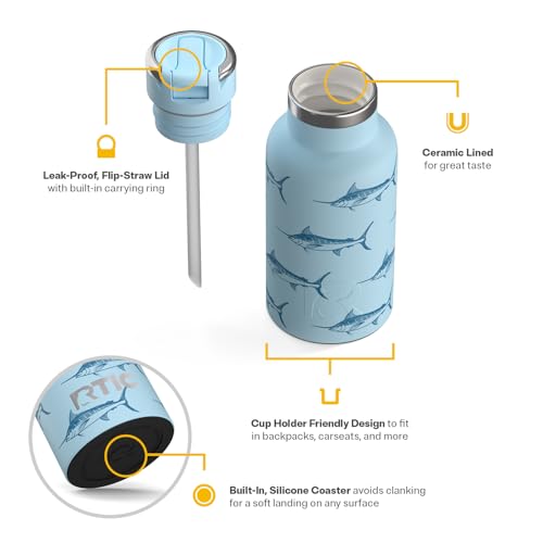 12oz Journey Water Bottle with Straw