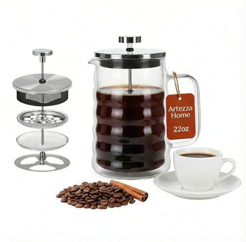 Glass French Press Coffee Maker