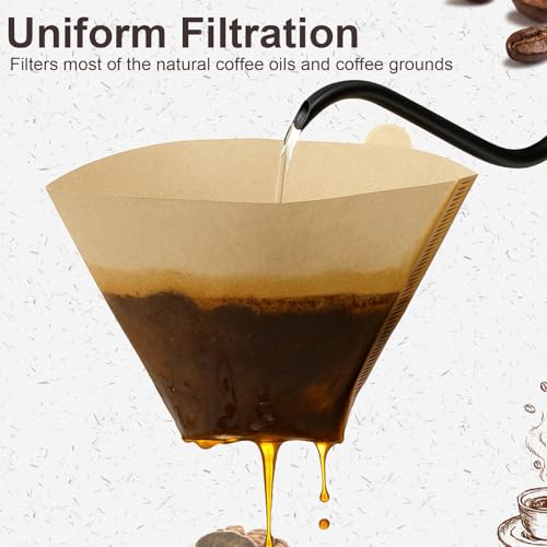 100 Count #4 Cone Coffee Filters 8