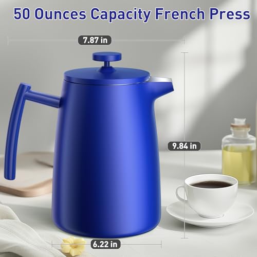 50oz French Press Coffee Maker
