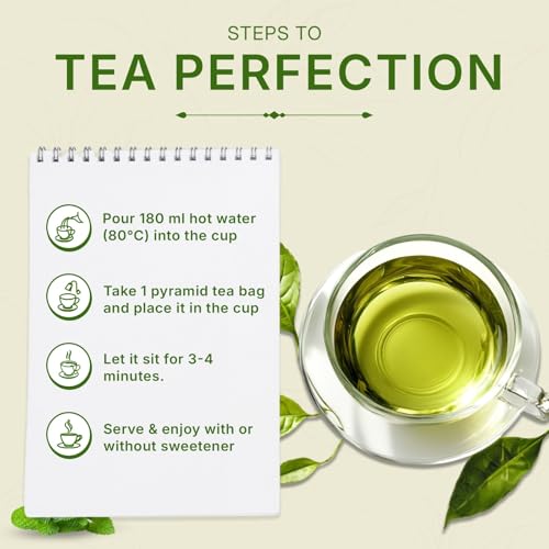 Mint Green Tea (50 Count)
