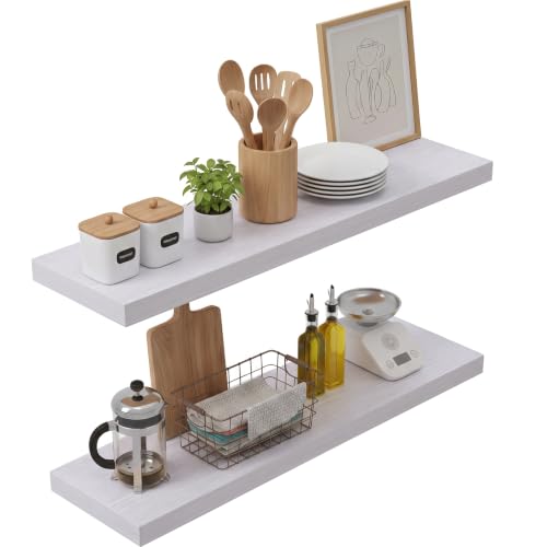 Floating Wall Shelves (2 Count)