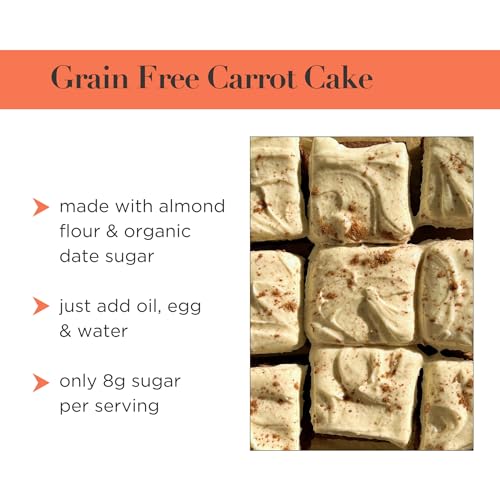 Grain Free Carrot Cake & Muffin Baking Mix (12.2 Ounce)