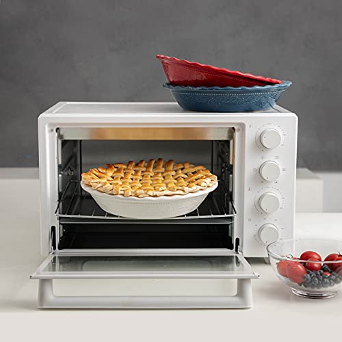 Pie Pan 9 Inch Ceramic Pie Dish (2 Count)