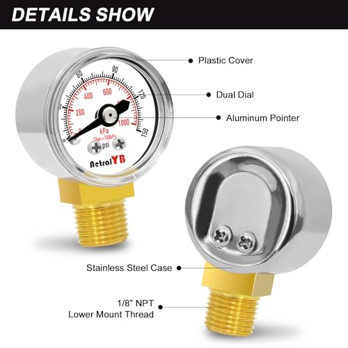 1 Inch Mini Pressure Gauge