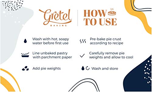 Glass Pie Weights for Baking Crust