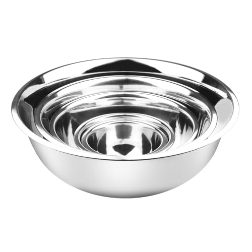 Stainless Steel Mixing Bowls Set of 5