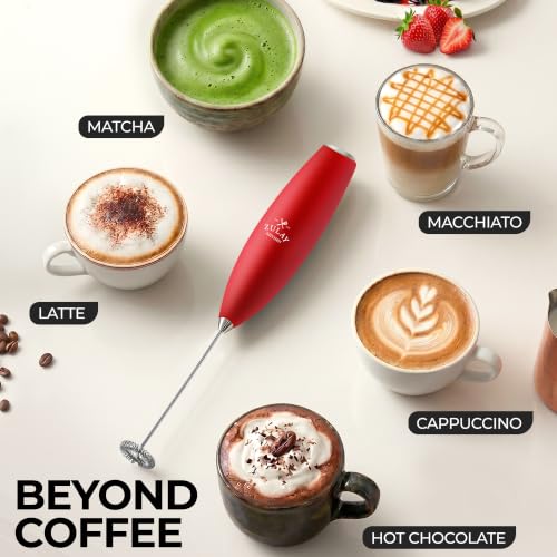 Zulay Powerful Milk Frother for Coffee with Upgraded Titanium Motor