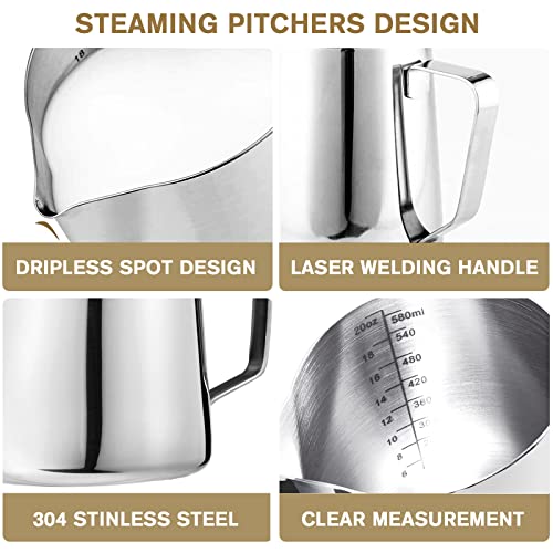 Milk Frothing Pitchers 20 oz