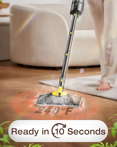 10-in-1 Steam Mop, Detachable Handheld Steam Cleaner for Multi-Surface