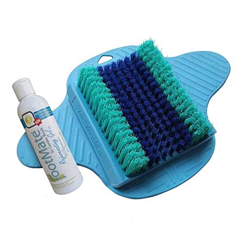 Foot Scrubbing Hygiene Product Set Color Blue