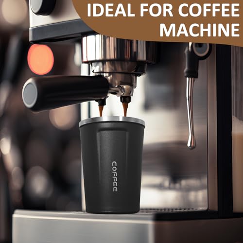 4 Pack Travel Coffee Mug 17oz Insulated Coffee Cup with Lid (4 Count)