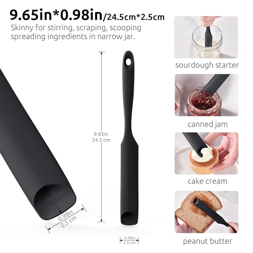 Silicone Jar Spatula for Sourdough Starter