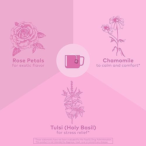 Tulsi Sweet Rose Herbal Tea (108 Count)