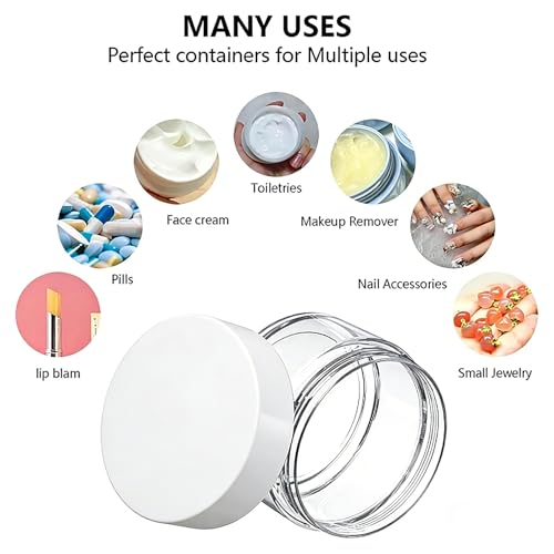 4 Pack 1 oz Travel Size Containers Leak (4 Count)