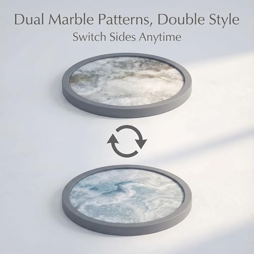 Absorbent Coasters for Drinks with Holder (7 Count)