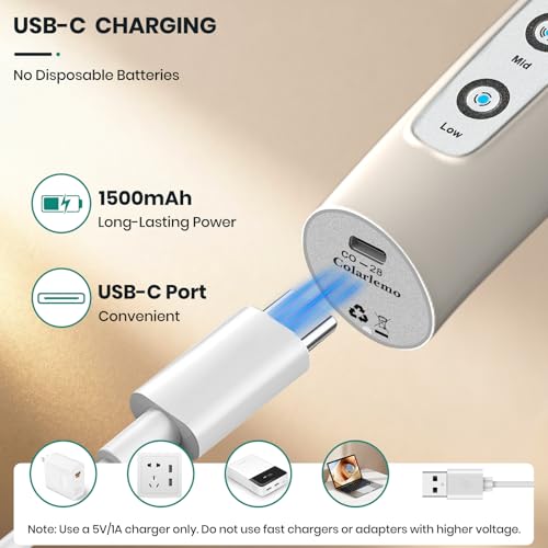 Milk Frother Handheld Rechargeable